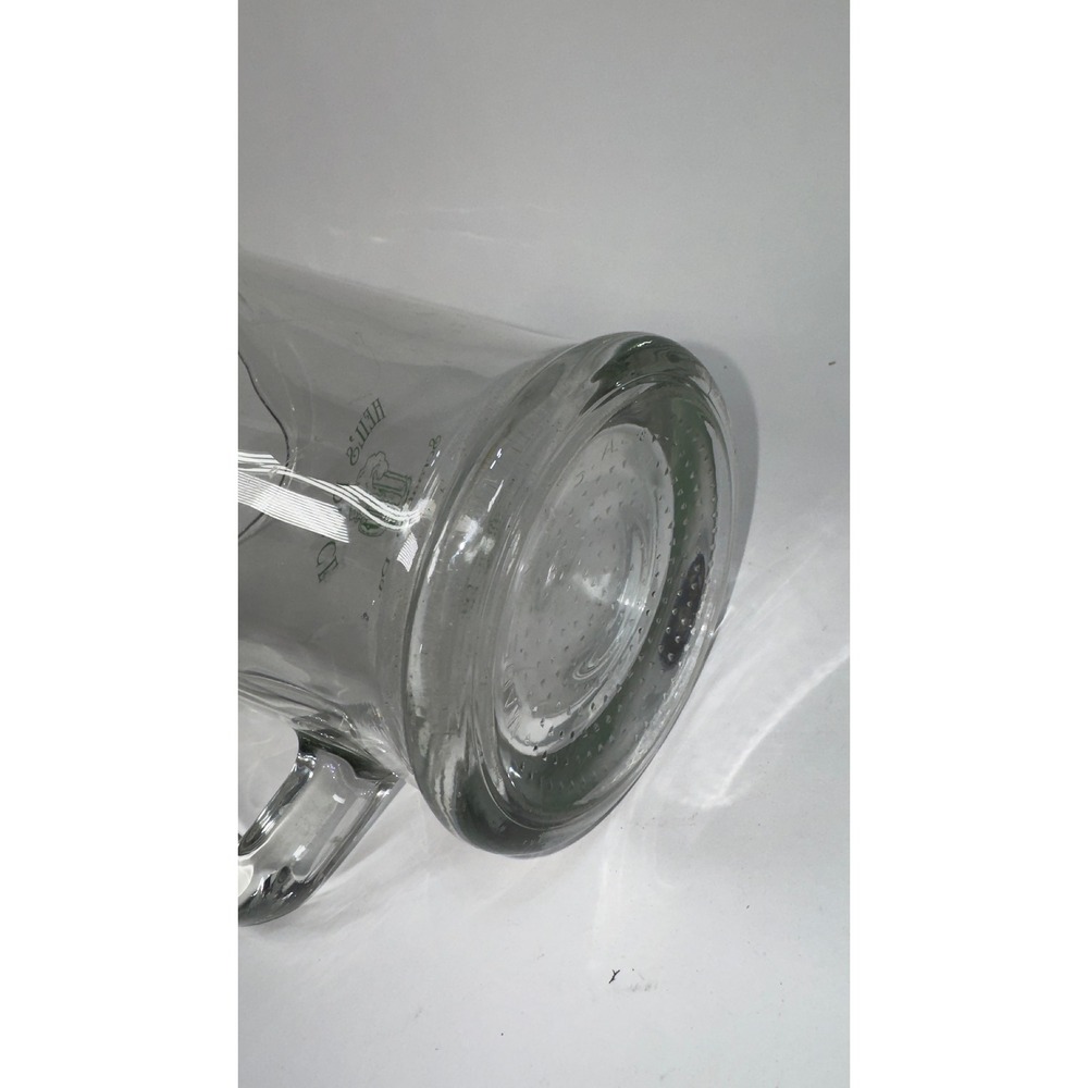 Heil's Place Scranton PA Glass Beer Pitcher Vintage Bar Memorabilia Closed - Picture 8 of 8